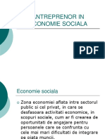 Prezentare PP Antreprenor in Economie Sociala