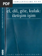 Salı Toplantıları 93-94 - 2 - El, Dil, Göz, Kulak - İletişim İşim ...