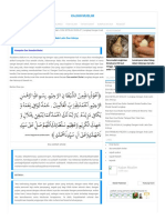 DOA SETELAH SHOLAT - Lengkap Dengan Arab Latin Dan Artinya
