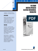 10120AM Motor Operated Electro-Mechanical Deadline