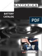 Catalogo de Baterias para Equipo Medico