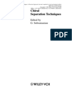 2001 - Chromatography Chiral Separation Techniques - A Pratical Approach (2nd Ed) - G. Subramanian