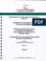 Informe de Accion Simultanea