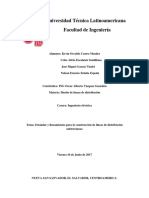 Estándar Para La Construcción de Líneas Subterráneas de Distribución de Energía Eléctrica (1)