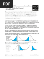 Stats Tips and Tricks For Normal Distributions