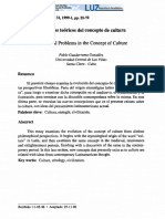 Problemas Teóricos Del Concepto de Culutra - Pablo Guadarrama