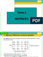 Clases de Matrices (2016)