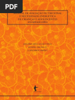 Manual de Avaliacao Nutricional e Necessidade Energetica