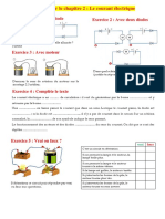 Exercice Chapitre 2 Sens Du Courant