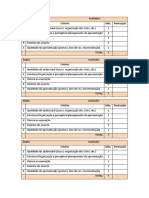 Tabela Dos Avaliadores - Bancas Dos Seminários