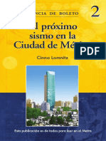 El Próximo Sismo de La Ciudad de México PDF