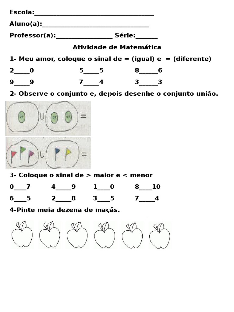 Complete Com Os Simbolos Maior Ou Menor