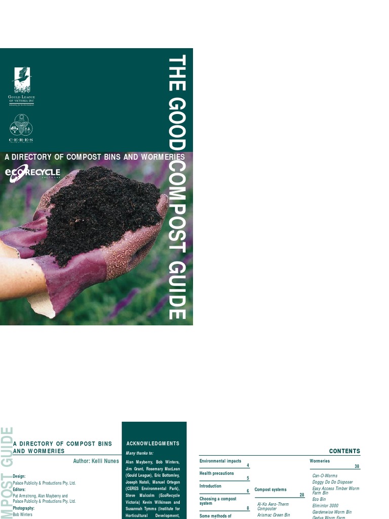 The Good Compost Guide: Victoria Australia | PDF | Compost | Decomposition
