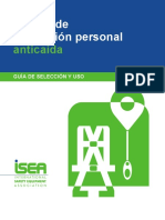 Personal Fall Protection Equipment Guide ISEA Spanish