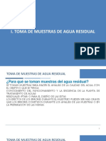 Toma de Muestra DE AGuas Residuales y Medicon de Caudales