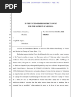 USA V Arpaio #189 ORDER Denying Motion For Change of Venue