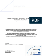 Aportaciones de La Lingüística Diacrónica A La Enseñanza Del Español