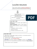 Revoluções Inglesas - Esquema