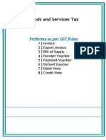 GST Invoice Proforma