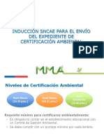 Guía SNCAE para envío de expediente de certificación ambiental