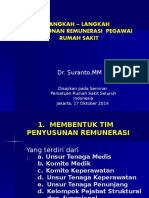 Dr. Suranto,Mmlangkah Penyusunan Remuneasi