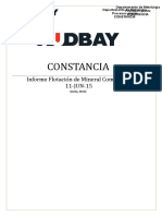 Informe Nº 005 Flotaciòn de Mineral Composito 11-JUN-15.doc