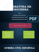 Literatura de Posguerra