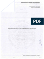 Reglamento Escolar PDF