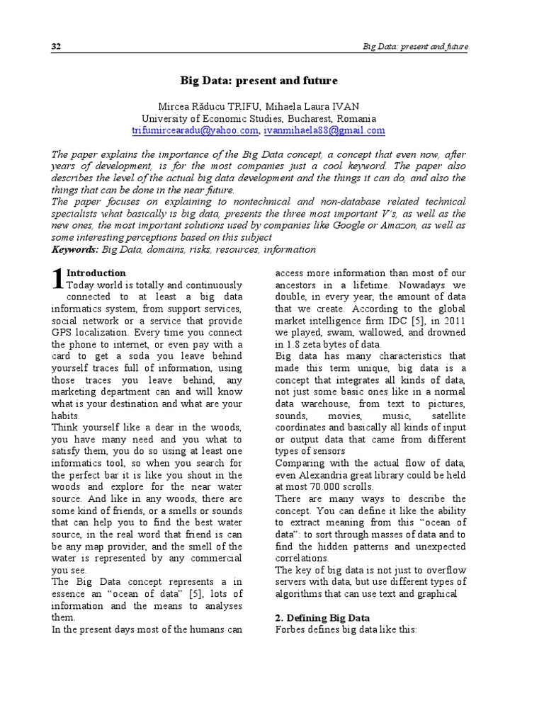 Understanding Big Data: Key Concepts | PDF | Map Reduce | Big Data