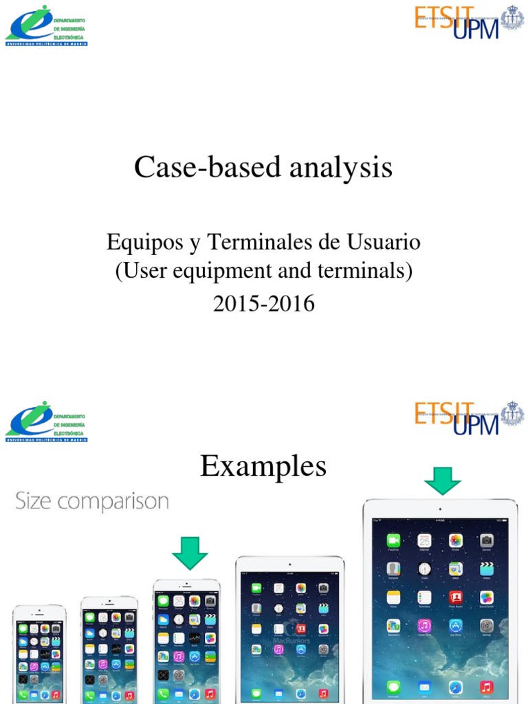 Case-Based Analysis of User Devices | PDF | Pixel | I Phone