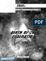 Star Trek - Birth of the Federation - Manual - PC