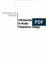 Introdution To Radio Frequency Design - 41840-1994