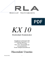 Kx10 Használati HU