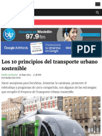 _Los 10 principios del transporte urbano sostenible | ELESPECTADOR.COM