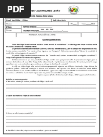 1ª Av Bimes 6º Ano Impressão