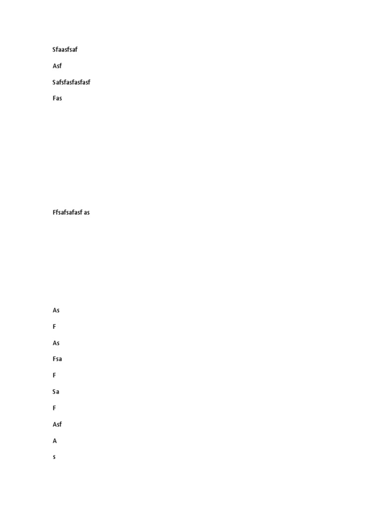 Sfaasfsaf Asf Safsfasfasfasf Fas | PDF