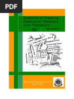 Download SUA Guidelines for Preparing Dissertation or Thesis and Other Publications by musa haule SN352665151 doc pdf