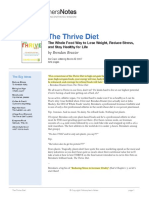 44 - The Thrive Diet