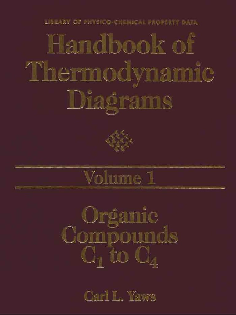 Handbook of Thermodynamic Diagrams VOLUME1 PDF | PDF | Enthalpy | Entropy