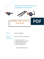 INFORME Eje Levas Motores