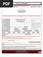 (Nvl) Cybertron Technologies - Hall Ticket & Candidate Information Format - Ncr - 2015