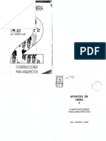 Apuntes de Obra 2-Construcciones para Arquitectos - Cussi - Completo - Arquilibros - AL PDF