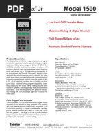 Displaymax Jr 1500 Specs