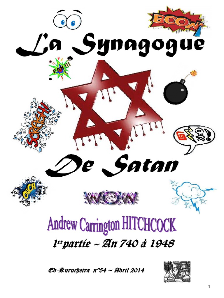 Andrew Carrington Hitschcock - La Synagogue de Satan ...