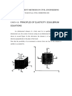 Finite Element Methods in Civil Engineering