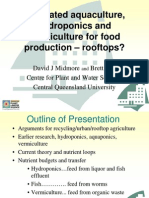 Integrated Aquaculture, Hydroponics and Vermiculture For Rooftop Food Production - Central Queensland University