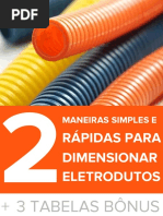 Tabela de Dimensionamento de Eletrodutos | PDF | Tabela (banco de dados ...