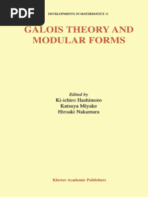 Gal Ios Modular Forms Field Mathematics Group Mathematics