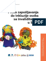 Preko Zaposljavanja Do Inkluzije Osoba Sa Invaliditetom