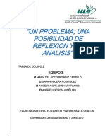 e3_s3_te2_un Problema; Una Posibiliadad de Reflexion y Analisis